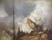 Joseph Mallord William Turner, The fall of an Avalanche in the Grisons (mk31)
